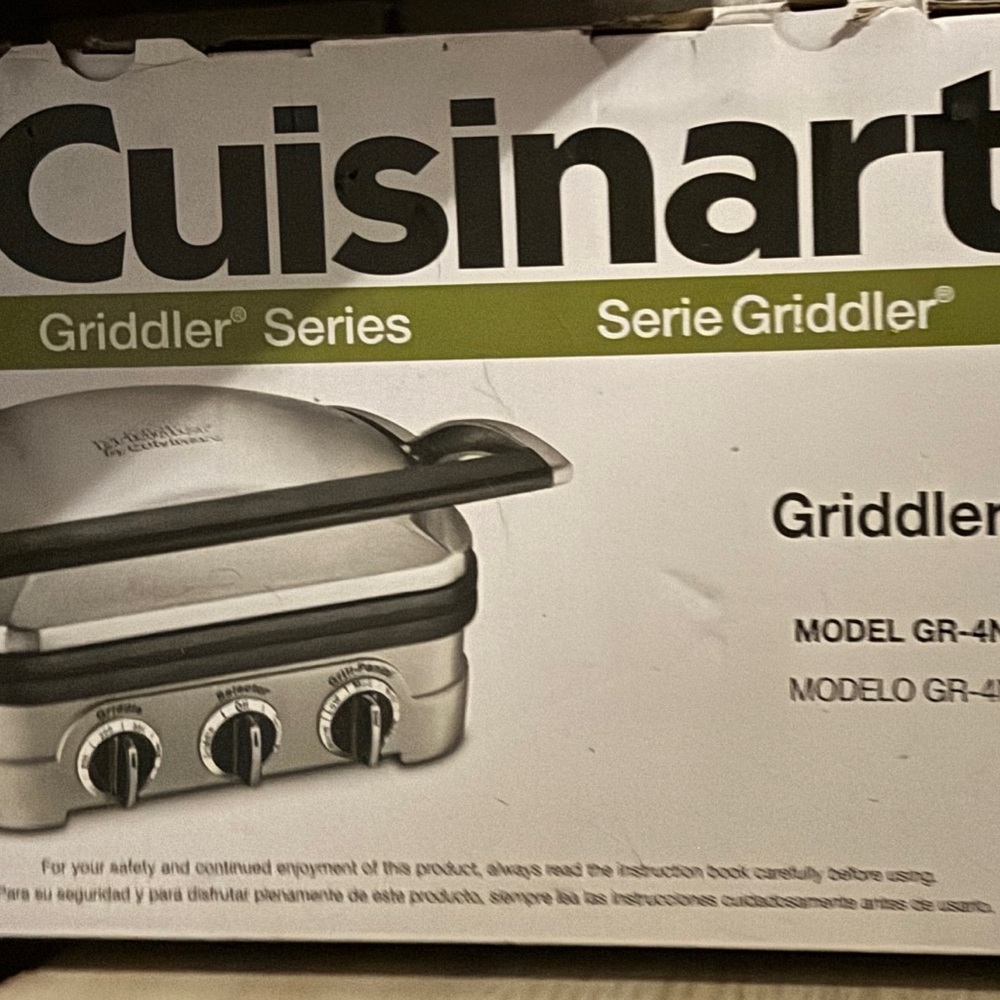 Cuisinart Griddler Series with Silver Finish